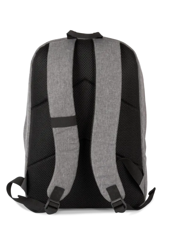 Recycled quilted work backpack