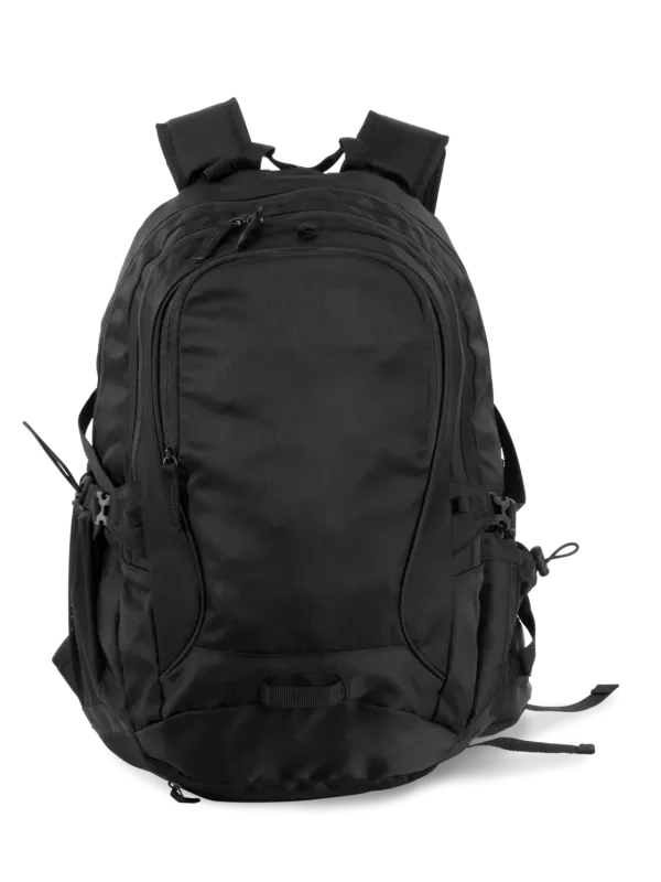 Urban/outdoors backpack with helmet mesh