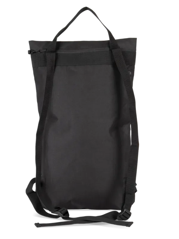 Flat recycled urban backpack