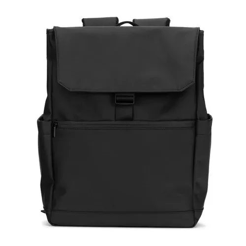 AZORES BAG. Sac à dos pour ordinateur portable (16") en PU, avec rabat recouvrant tous les compartiments