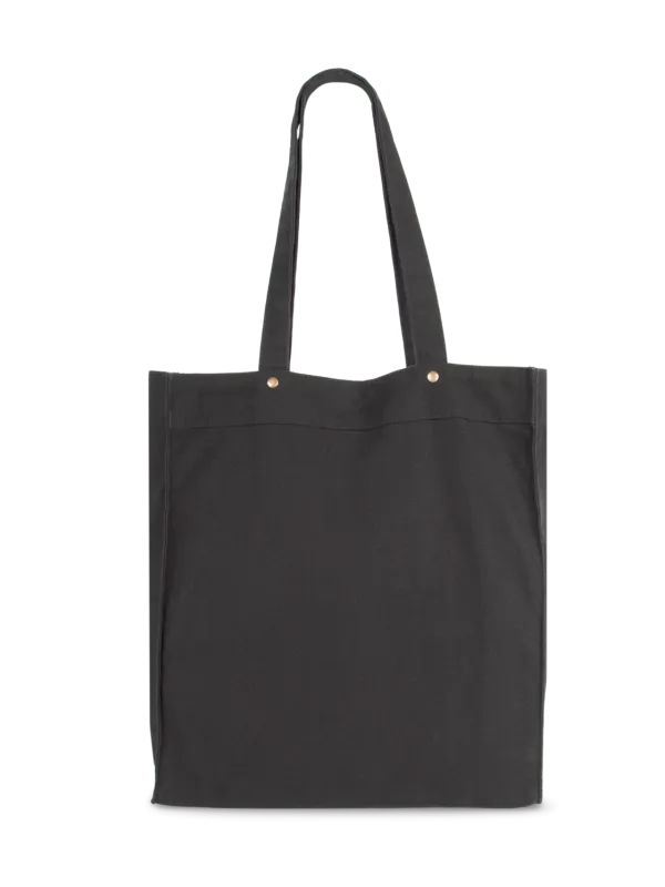 Cotton bag with front pockets