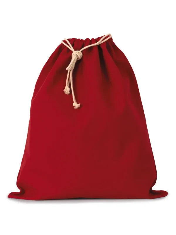 Bolsa de algodón con cordón
