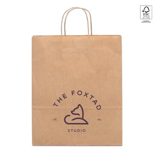 TAYLA. Sac en papier kraft (115 g/m²)