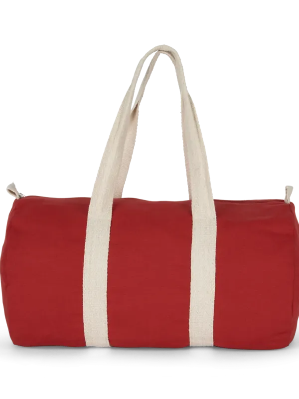 Cotton canvas hold-all bag