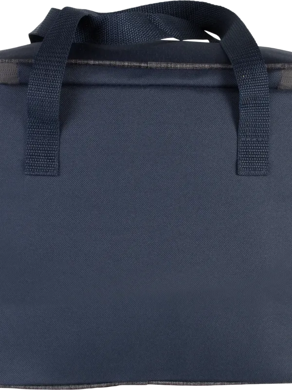 Cool bag with zipped pocket
