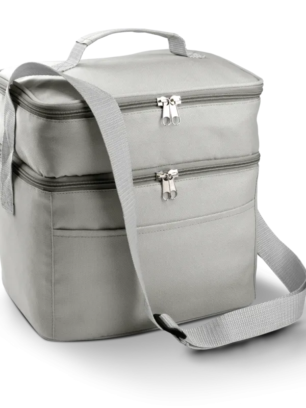 Double compartment cool bag