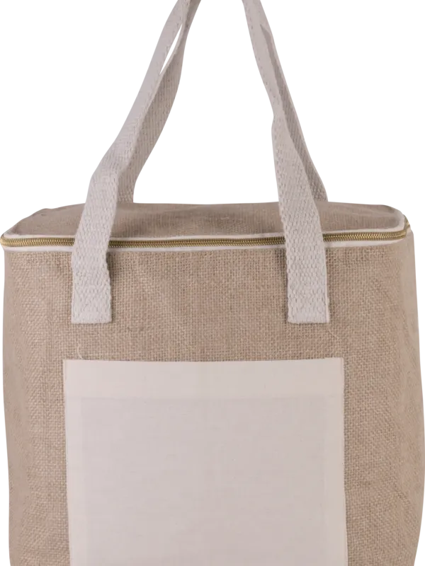 Jute cool bag - medium size