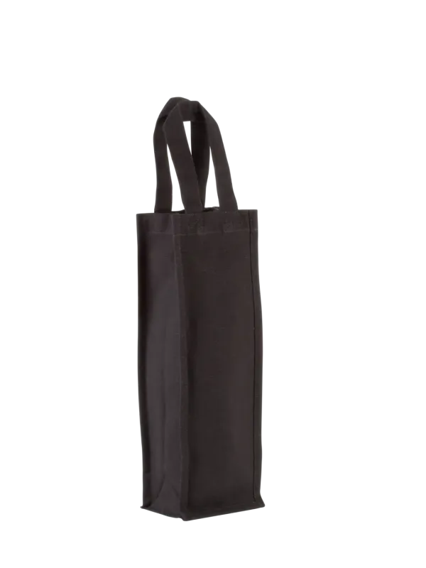 Cotton canvas bottle bag