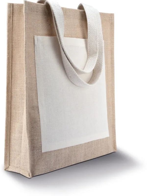 Sac shopping toile de jute
