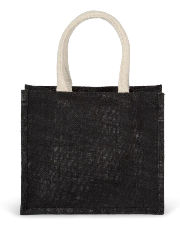 Jute canvas tote - medium