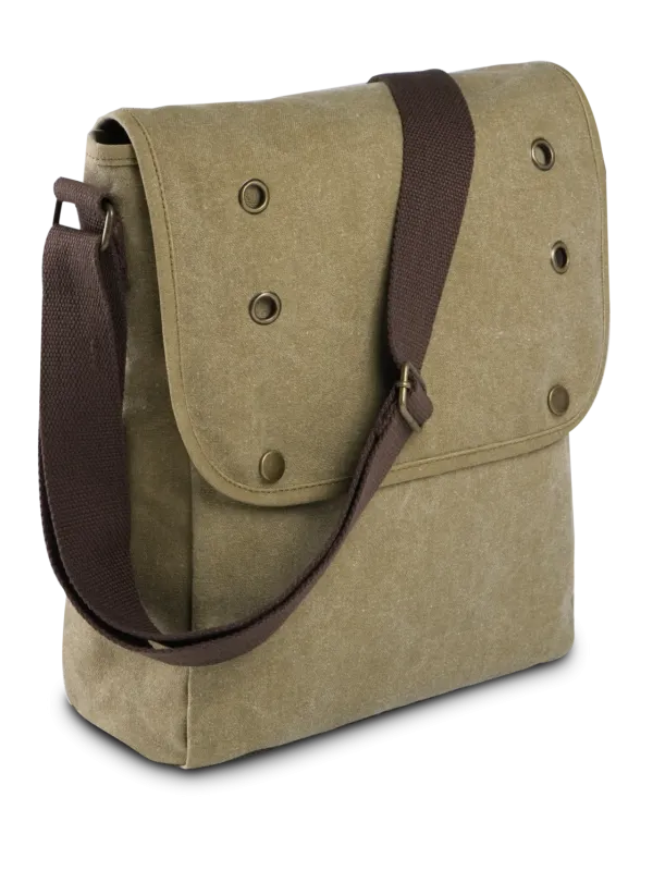 Canvas shoulder bag