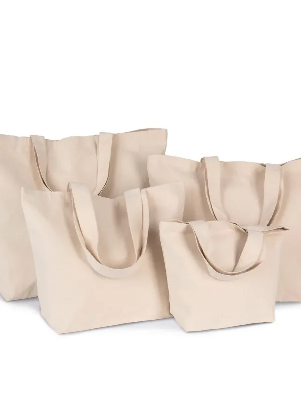 Sacs shopping à soufflet, disponibles en différentes tailles