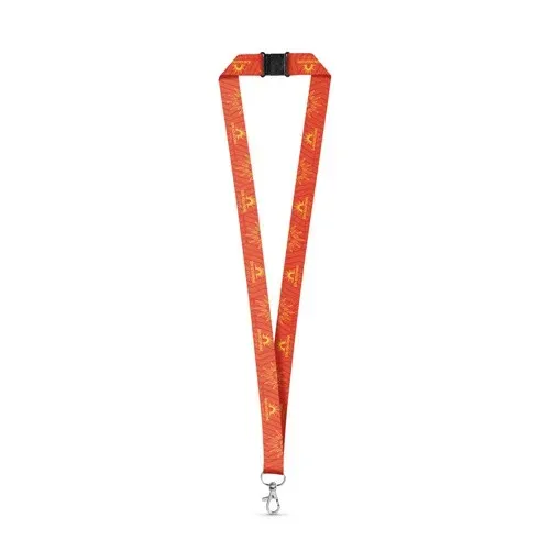 BRISTOL. SET Lanyard SUBLIMATION Long II (20 mm) with Hook Trigger Snap 20 mm and safety lock