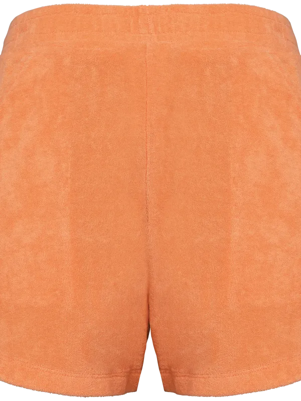 Pantalón corto ecorresponsable de rizo de niña