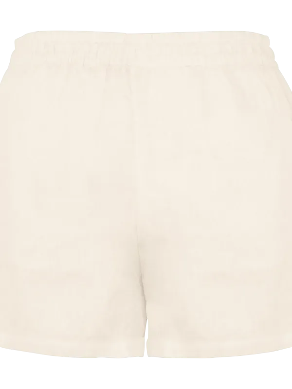Short en lin femme