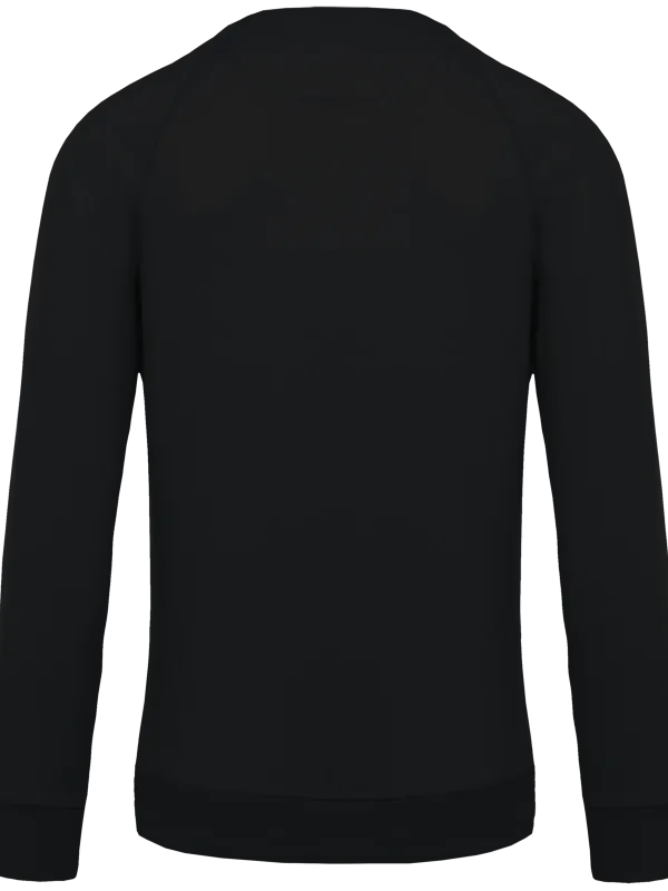 Sudadera Bio de cuello redondo y mangas raglán de hombre