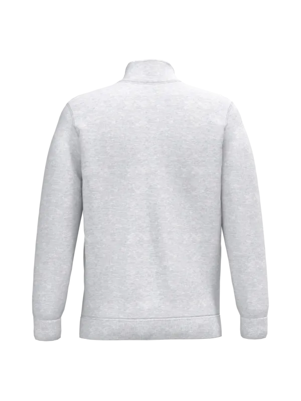 Zip neck sweatshirt