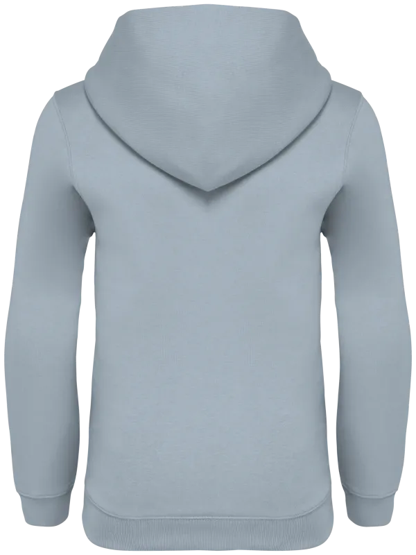 Eco-friendly kids' hooded sweatshirt
