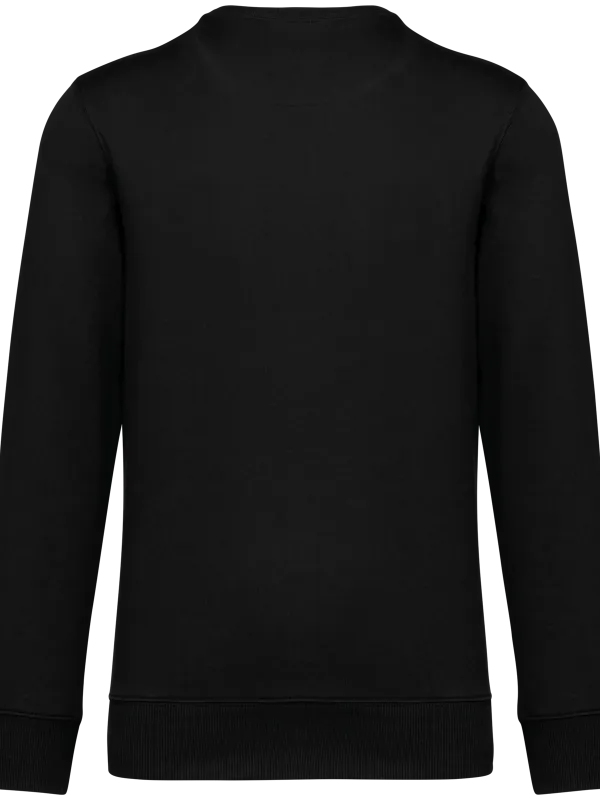 Sweat-shirt écoresponsable à col rond à épaules tombantes French Terry unisexe
