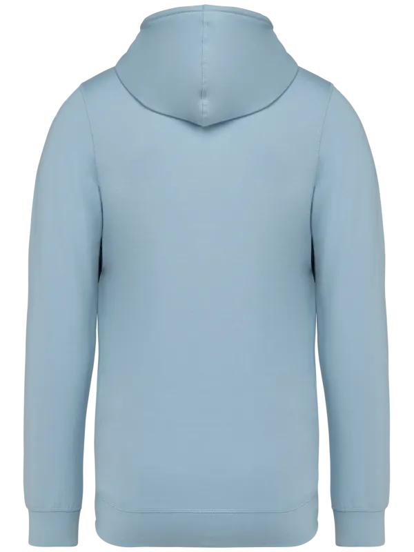 Sweat-shirt écoresponsable zippé à capuche en modal homme
