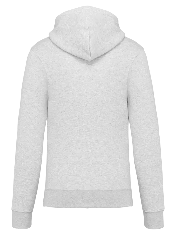 Sweat-shirt écoresponsable zippé à capuche homme