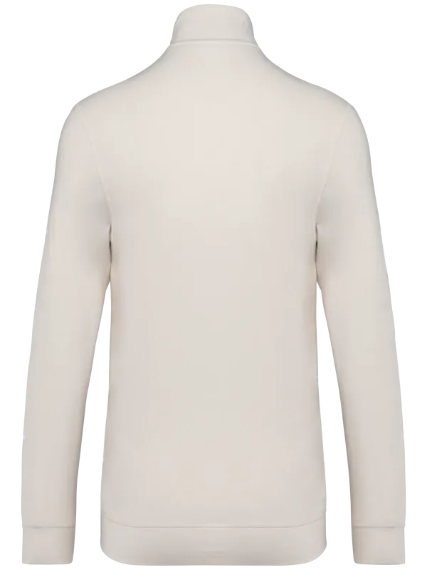 Sweat-shirt écoresponsable zippé en modal homme