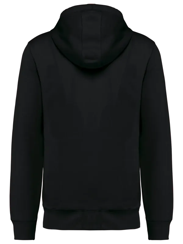 Sweat-shirt french terry écoresponsable zippé à capuche unisexe