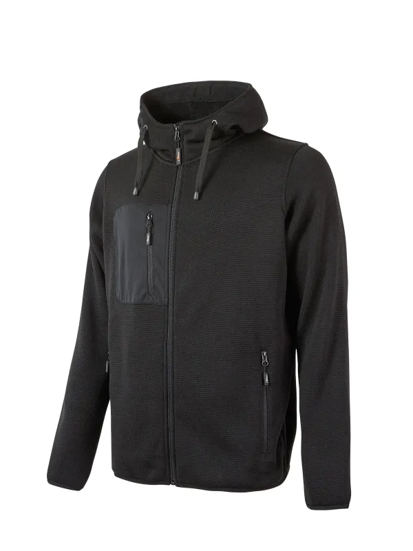 Sweat zippé à capuche Rainbow