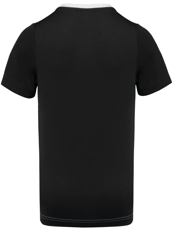 Camiseta deportiva ecorresponsable bicolor de hombre