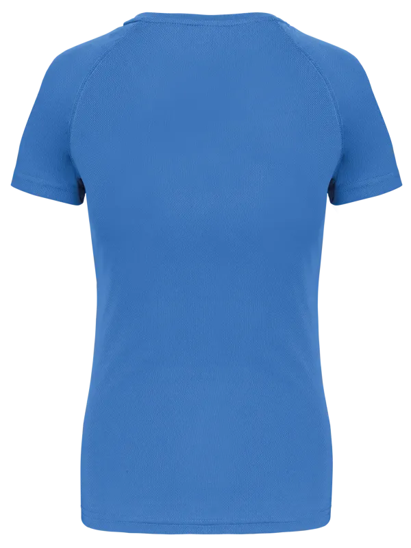 Camiseta deportiva de manga corta de mujer