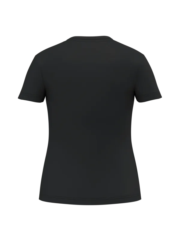 Camiseta ecorresponsable de cuello en V antibacteriana de mujer