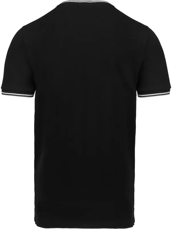 T-shirt maille piquée col V homme
