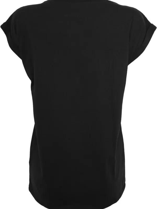 Camiseta de mujer con mangas vueltas