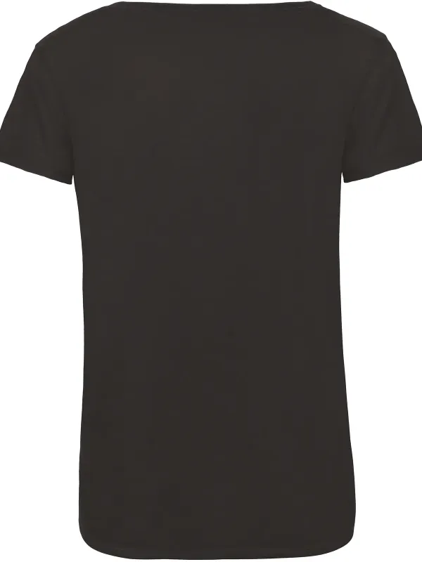 Camiseta Triblend de cuello redondo de mujer