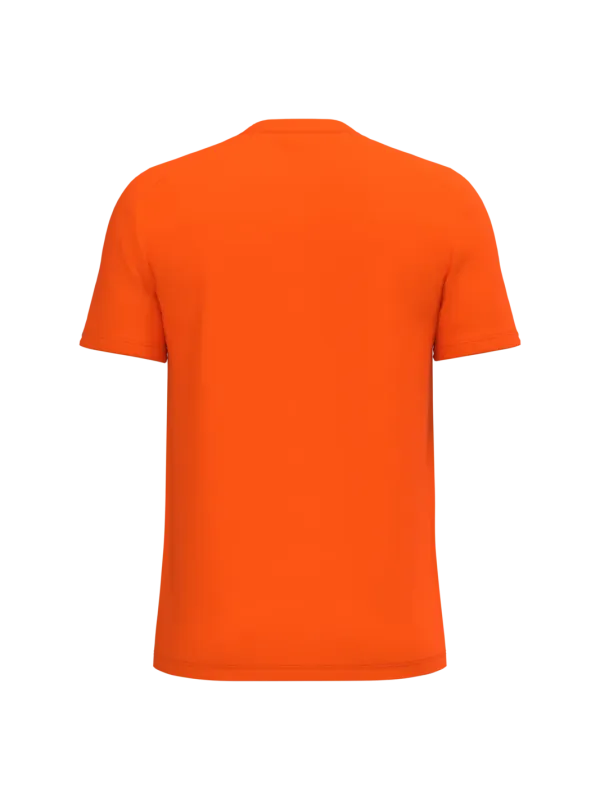 Unisex eco-friendly polycotton short-sleeved t-shirt