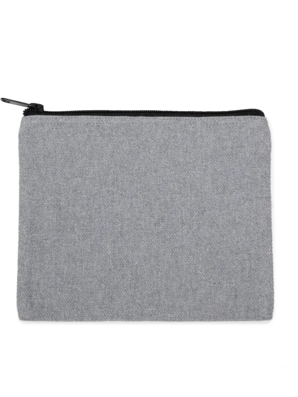 Estuche de lona tejida a mano