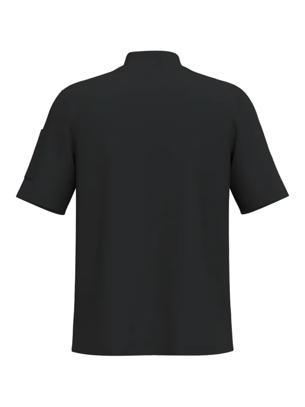 Chaqueta de cocina ecorresponsable de manga corta unisex