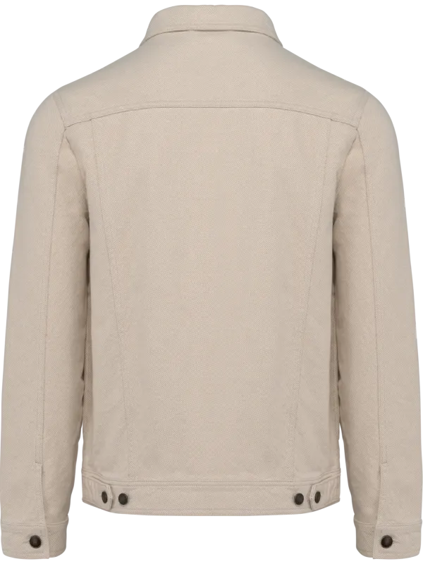 Chaqueta ecorresponsable de cáñamo de hombre