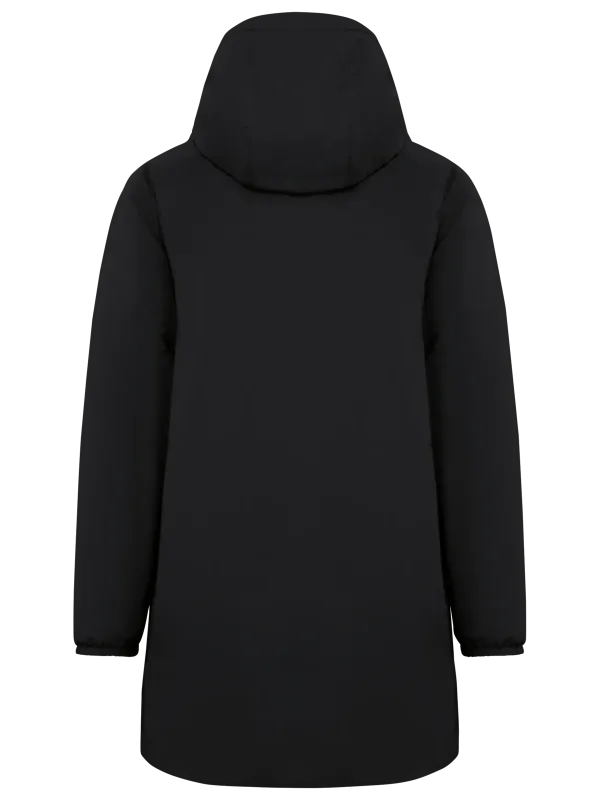 Veste écoresponsable imperméable doublée en sherpa unisexe