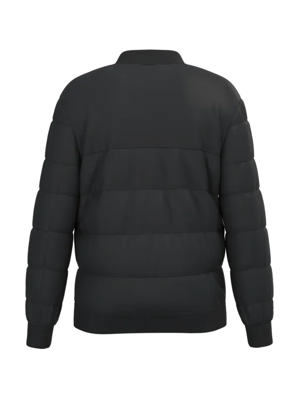 Eco-friendly unisex teddy collar padded jacket