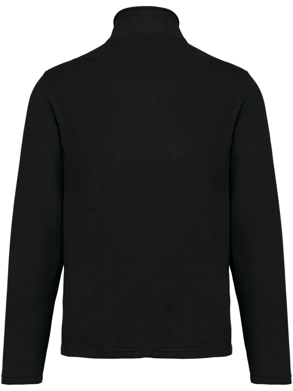 Unisex eco-friendly micro-polarfleece jacket