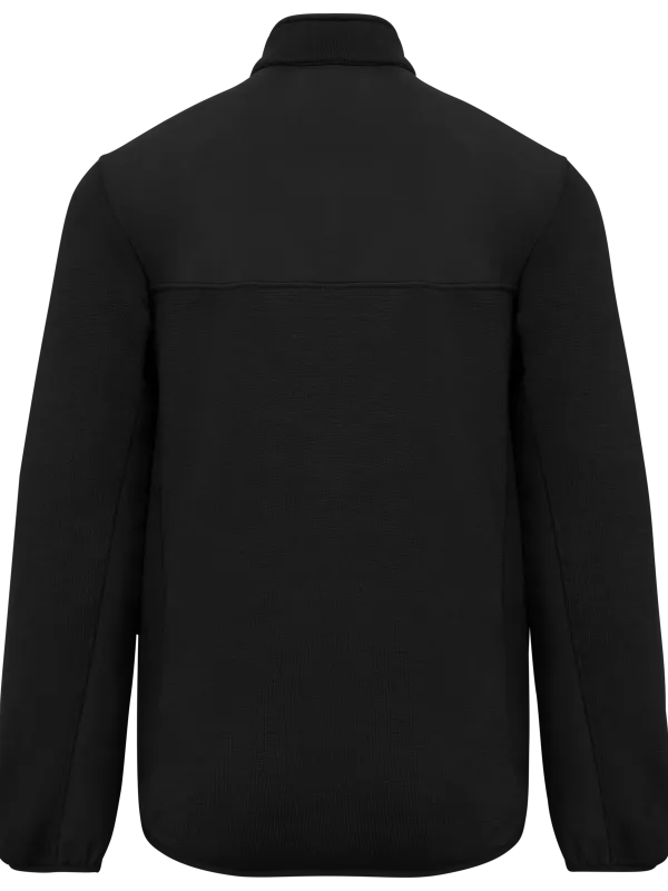 Veste recyclée en polytricot homme