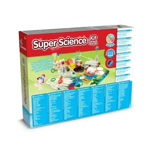 Produit 6 in 1 Super Science Kit I. Jouet éducatif pour enfants Image