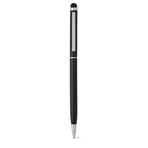 Produit ZOE BK. Stylo à bille en aluminium avec pointe tactile Image