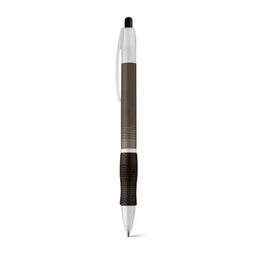 Produit SLIM BK. Stylo à bille en ABS avec antidérapant Image