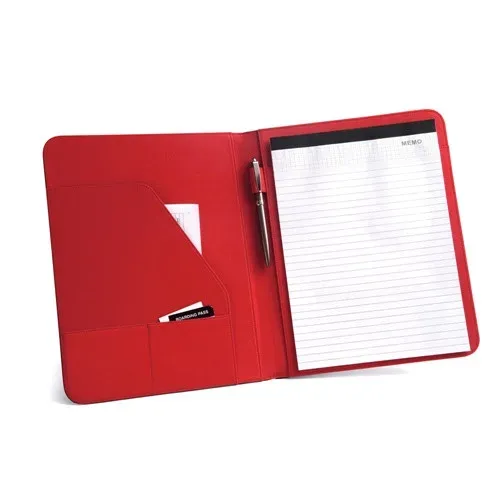 Produit FITZGERALD. Porte-documents A4 en PU et 800D avec bloc de pages lignées Image