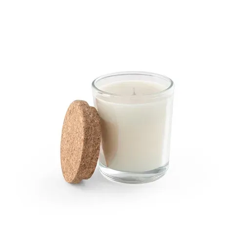 Produit ZEN 80. Bougie aromatique dans une coupelle en verre avec un couvercle en liège 80 g Image