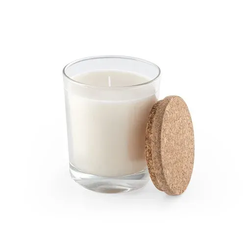 Produit ZEN 180. Bougie aromatique dans une coupelle en verre avec un couvercle en liège 180 g Image