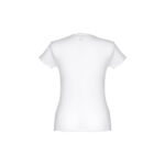 THC SOFIA WH. T-shirt femme en coton ceinturé. Couleur blanche – Image 2