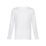 THC BUCHAREST WH. T-shirt en coton à manches longues pour hommes – Image 2